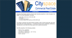 Desktop Screenshot of cityspacetexas.com